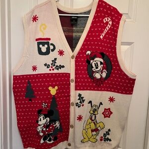 Boxed Lunch Disney Christmas Sweater Vest 3x